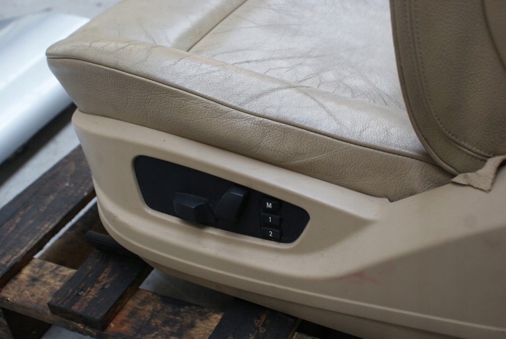 фото №7, Bmw e70 x5 сидіння шкіра заднє сидіння сидіння бежеві сидіння