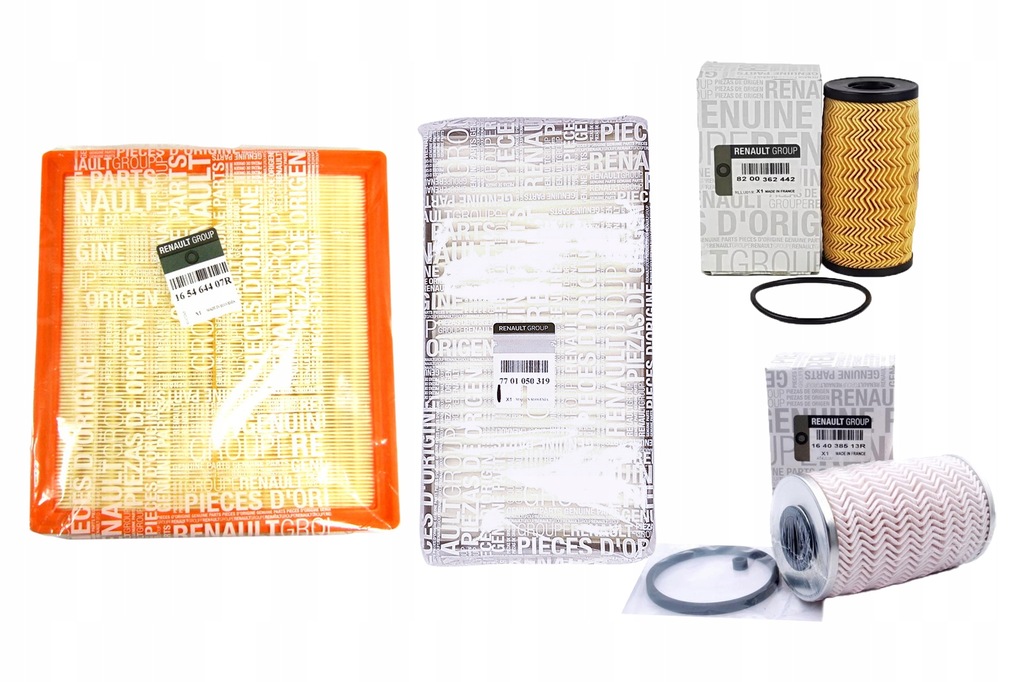 фото №1, Набір фільтрів kpl renault trafic ii opel vivaro 2.0 dci оригінал