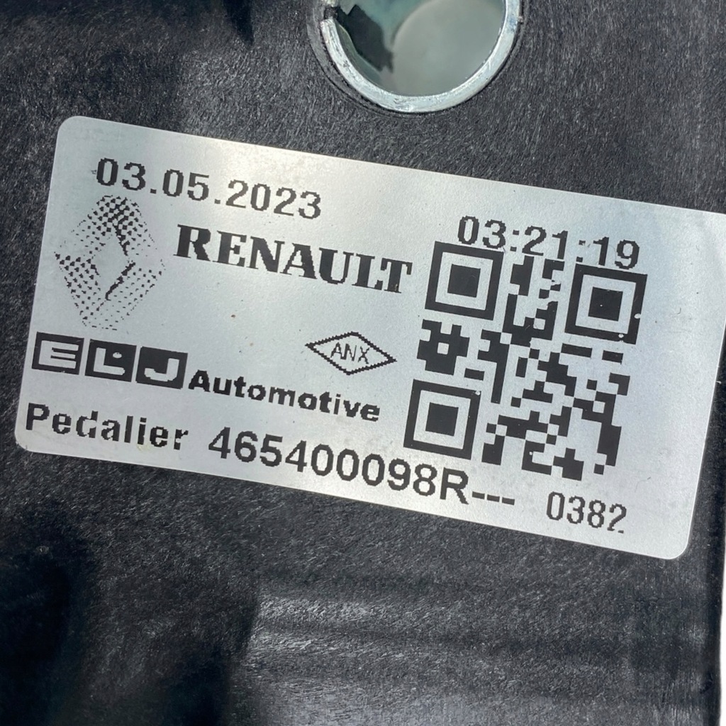 фото №16, Педаль сцепления dacia duster ii sandero iii logan iii 465400098r