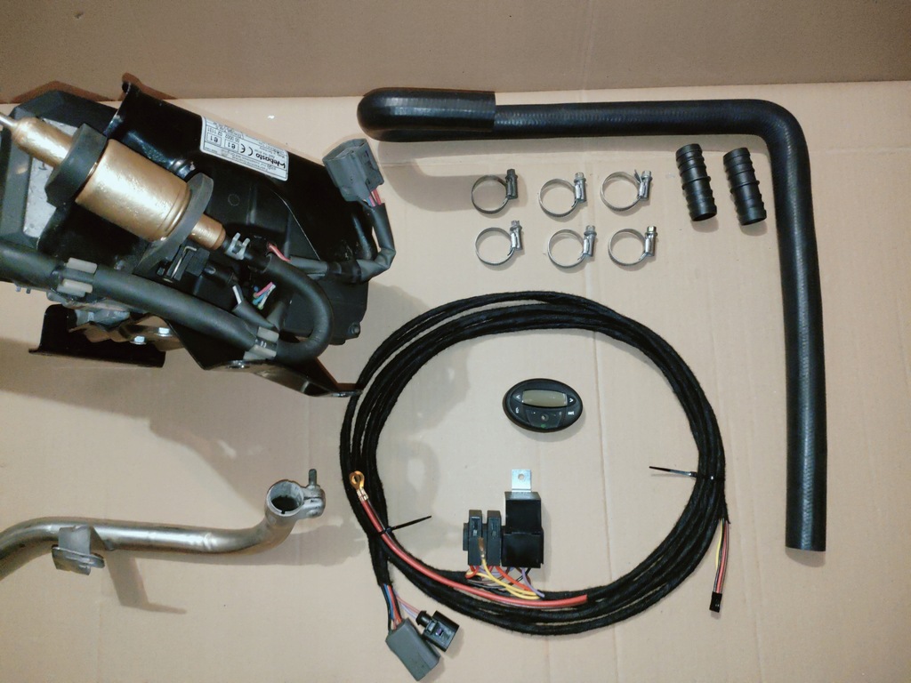 фото №5, Webasto комплект дополнительный обогреватель двигателя 5kw дизель kpl. traktor koparka агрегат