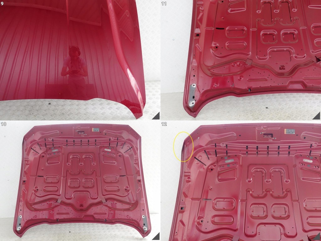 Ford mustang vi 6 рестайлинг  17- капот крышка двигателя Цена