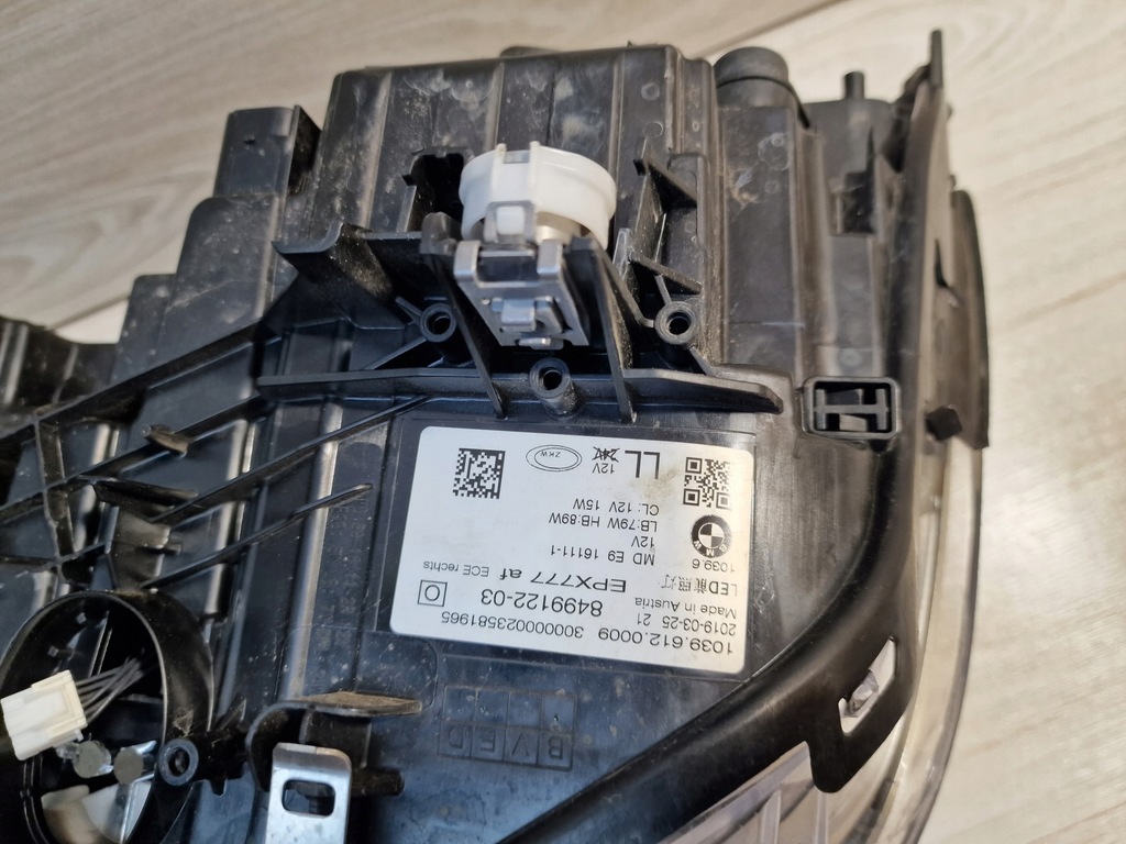 фото №10, Лампа bmw 5 g30 g31 адаптивний led права eu full led