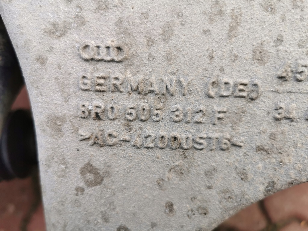 фото №6, Балка підвіска поворотний кулак задня audi a6 c7 a7 rs6 c7 rs7