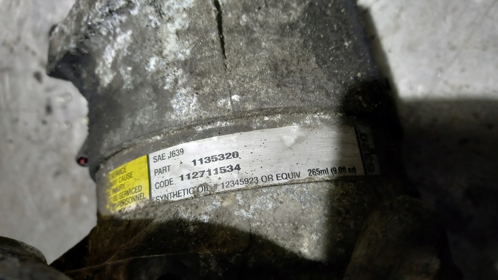 фото №4, Компрессор кондиционера 1135320 renault laguna ii