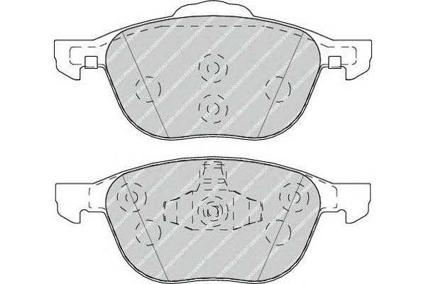 фото №1, Ferodo тормозные колодки тормозные ford c-max ii ecosport foc