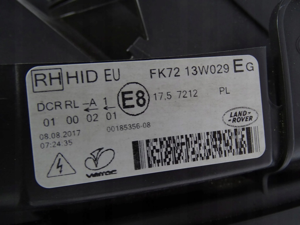 фото №8, Лампа перед передняя правая land rover discovery v l550