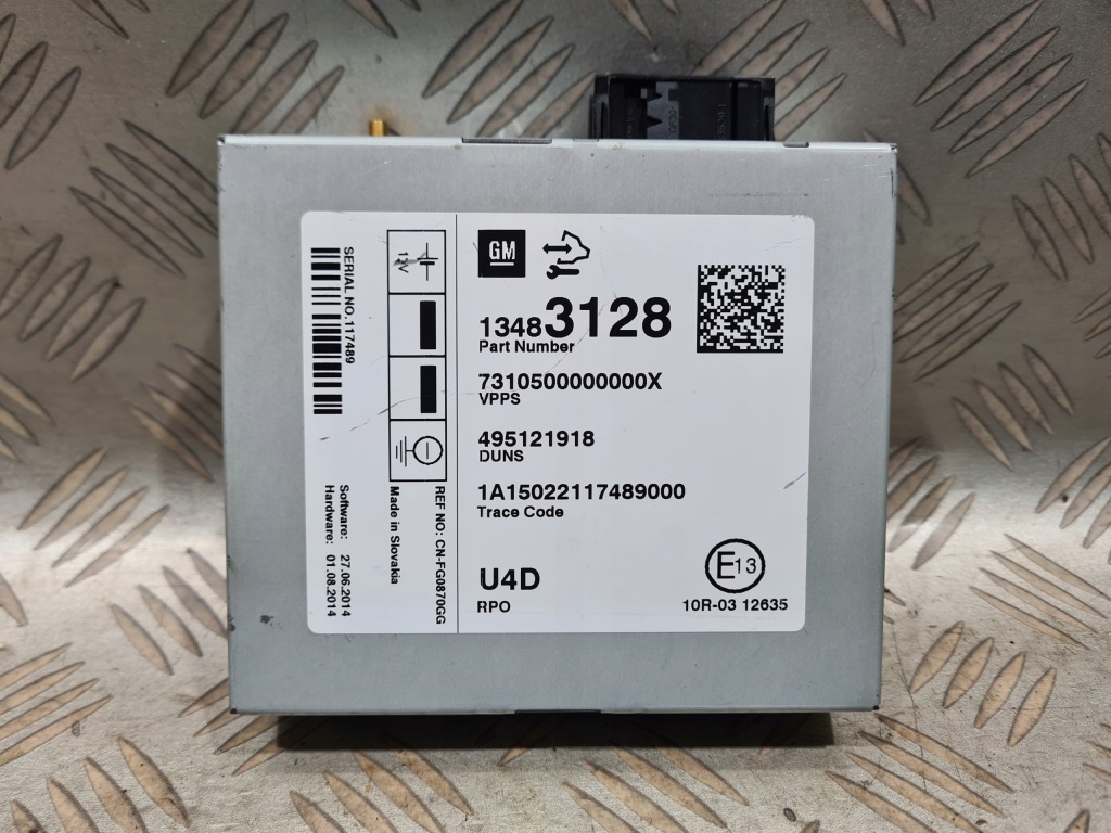 фото №1, Модуль радіо u4d opel mokka zafira c astra j