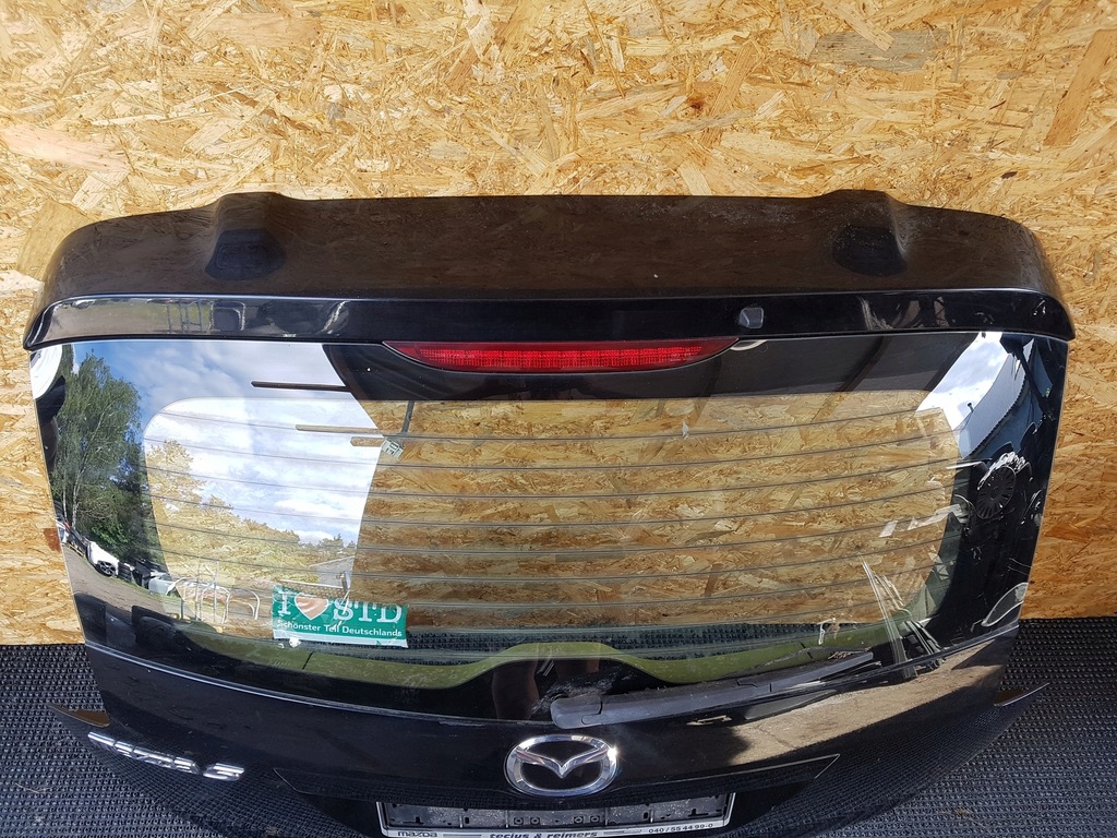 фото №8, Mazda 5 задняя крышка багажника крышка багажника комплектная czarna