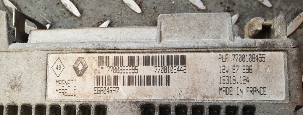 фото №2, Бортовой компьютер renault clio i lift hom7700868295