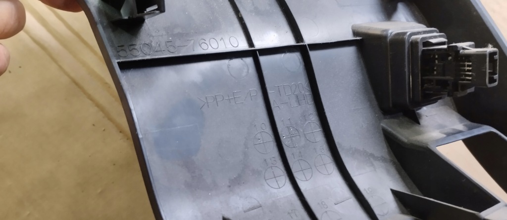 Панель перемикач дзеркал світла lexus ct200h ct 200h 2011- eu Недорого