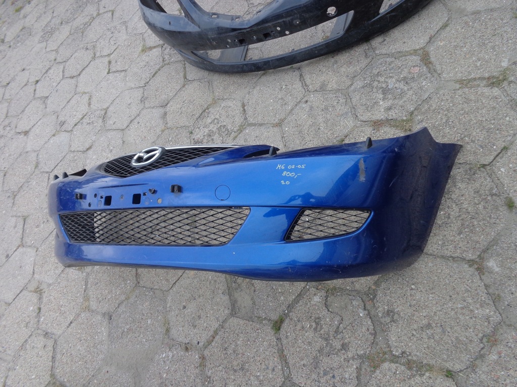 фото №1, Mazda 6 gg 2002-2005 бампер перед kompletny