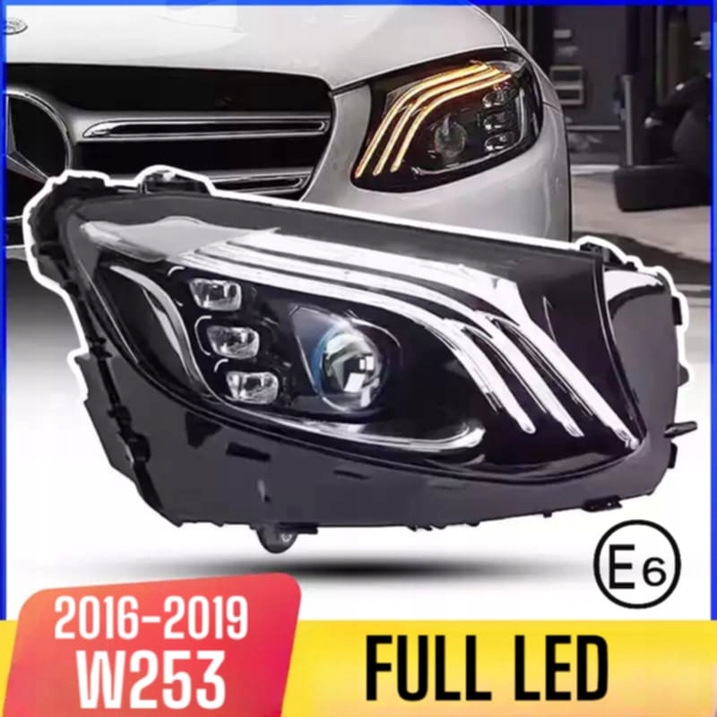 Mercedes glc w253 2016-2019 фара левая + правая + модули led performance Цена