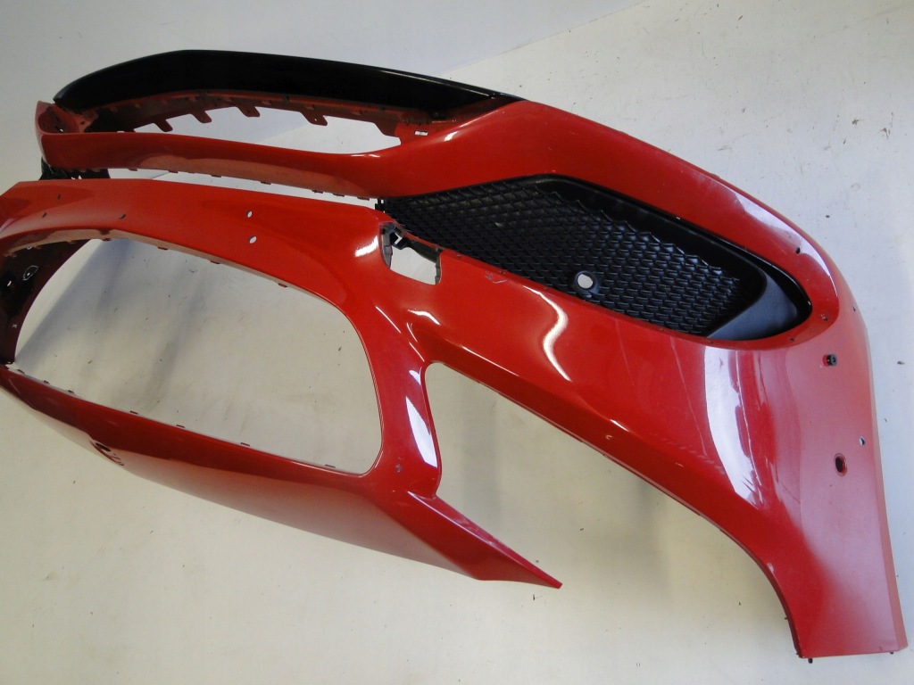 фото №11, Mercedes бампер передний 45 amg aero na датчики pts a klasa w176 176 lift