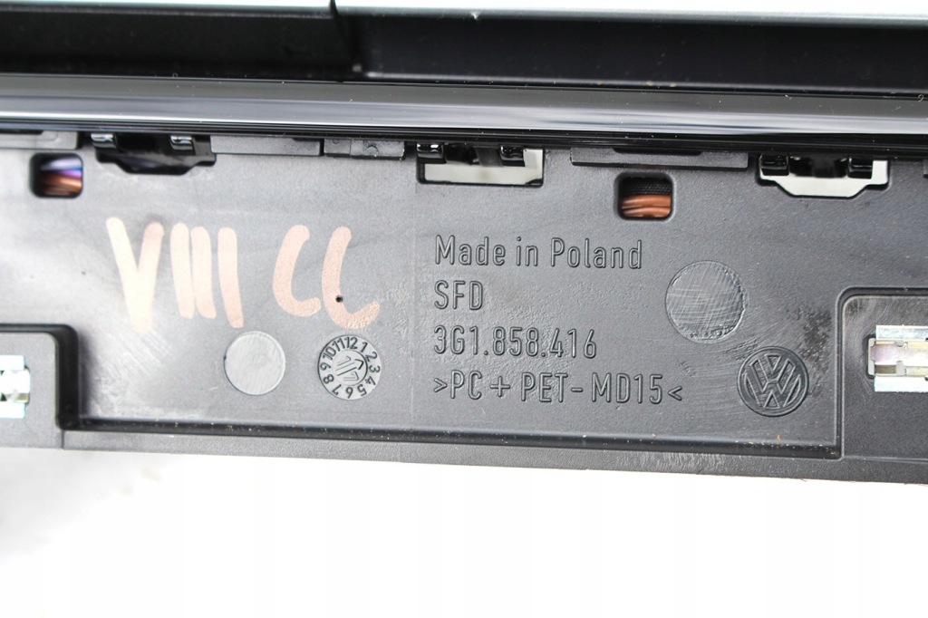 фото №8, Vw passat b8 arteon впуск повітря консолі 3g1858416f 3g1819701 3g1 858 41