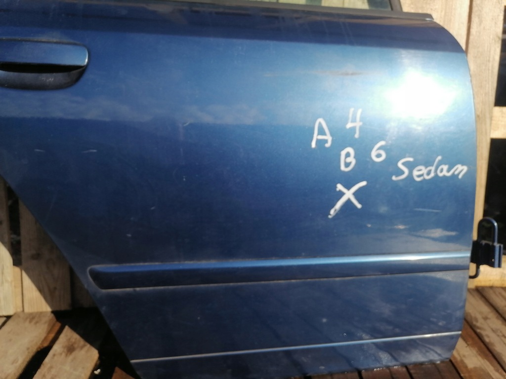фото №5, Дверь правый задняя audi a4 b6 sedan lz5c