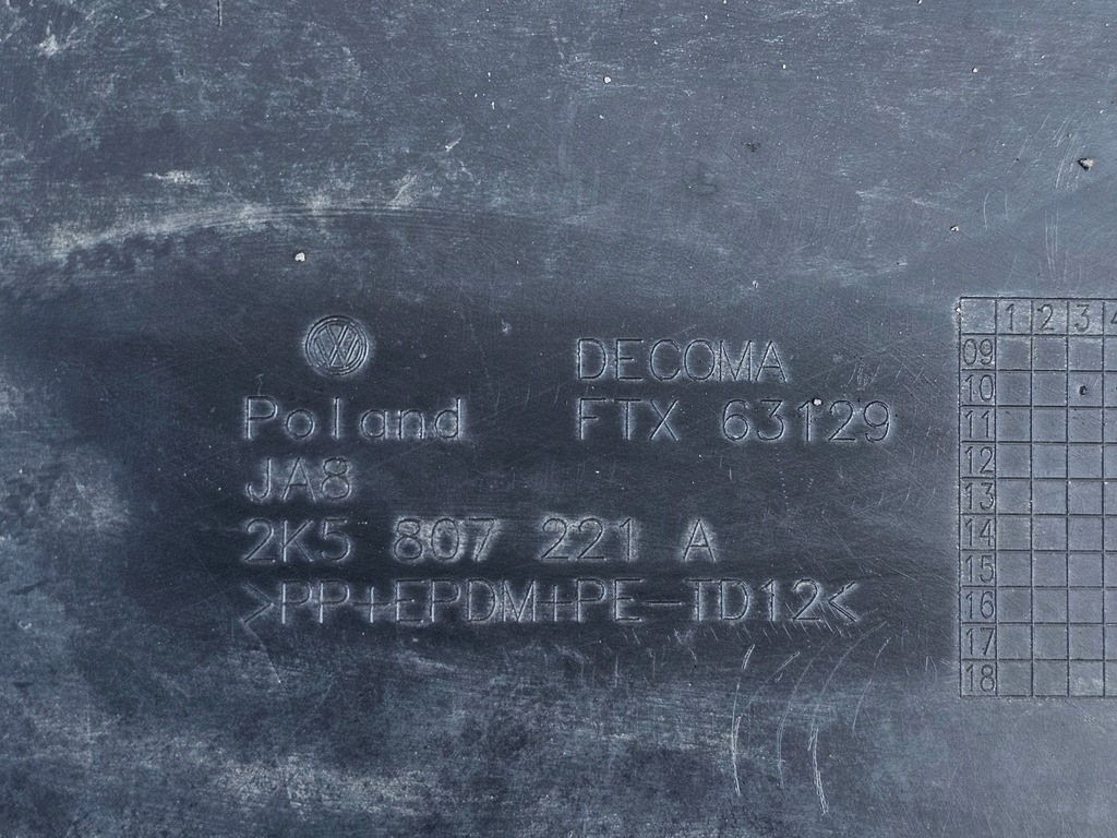 фото №14, Бампер vw caddy iii 3 перед передний 2010-2015