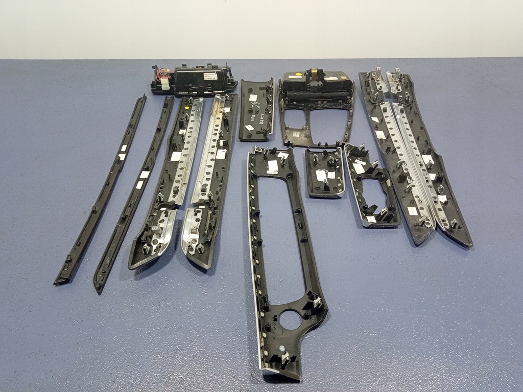 фото №14, Bmw 7 f01 накладки декоративні декори салону fineline комплект