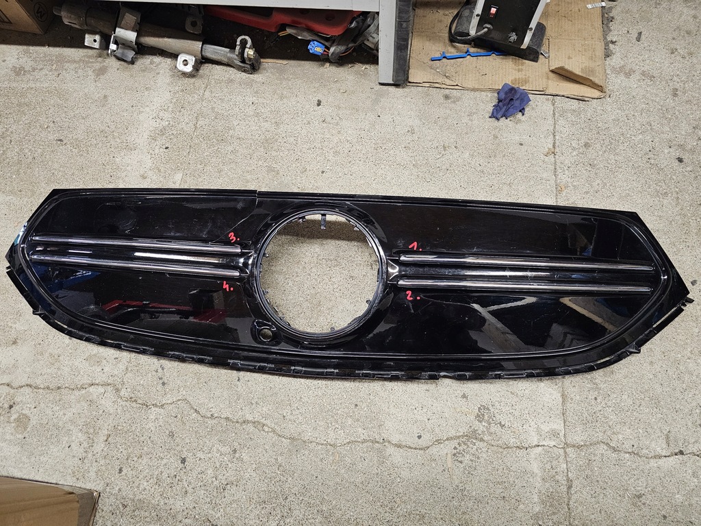 фото №9, Mercedes eqb x243 молдинг хром решетка правый верхний a2438882100