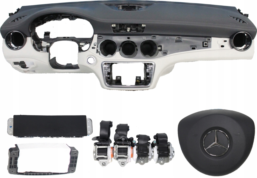 фото №1, Приборная панель консоль подушка безопасности ремни mercedes gla x156