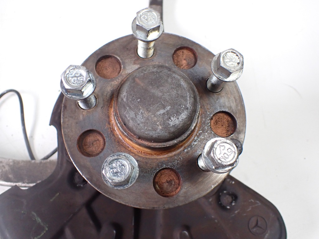 фото №7, Mercedes w220 s350 klasa поворотный кулак левая перед