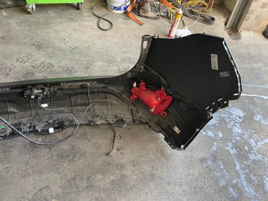 фото №10, Kia sportage v 5 бампер задня задній задній 4xpdc колір exg