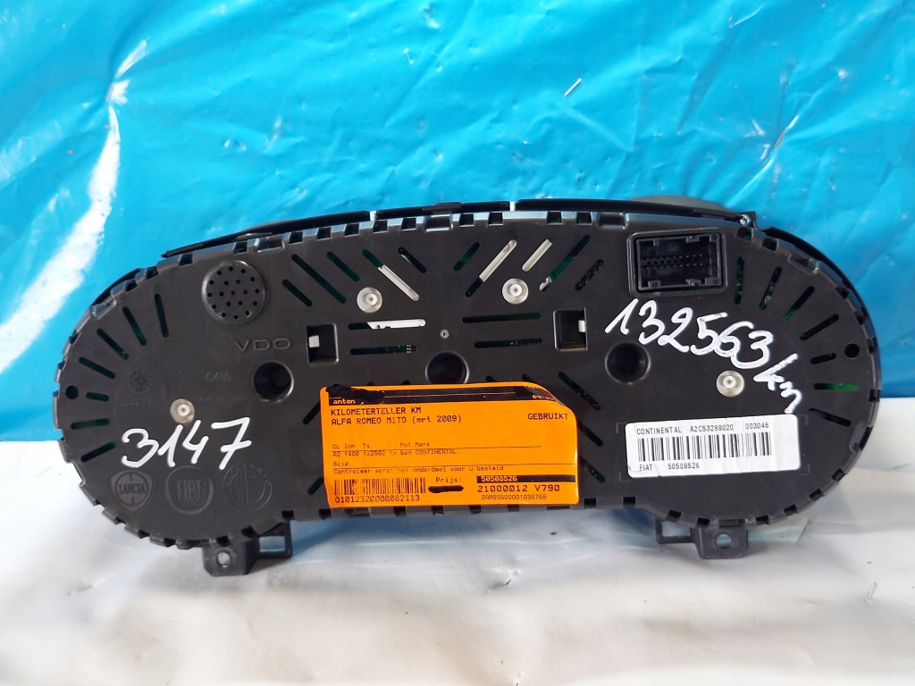 фото №9, Счетчик приборная панель alfa romeo mito 1.4 b 50508526