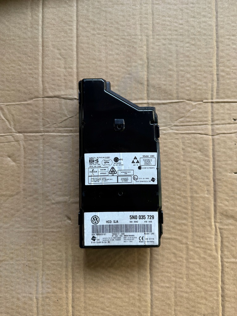 фото №1, Vw touran i lift модуль интерфейс 5n0035729