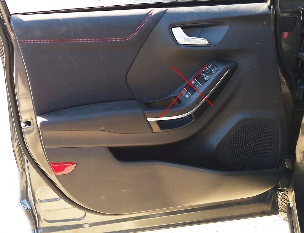 фото №1, Ford puma mk2 st-line обшивка оббивка ліва перед передня