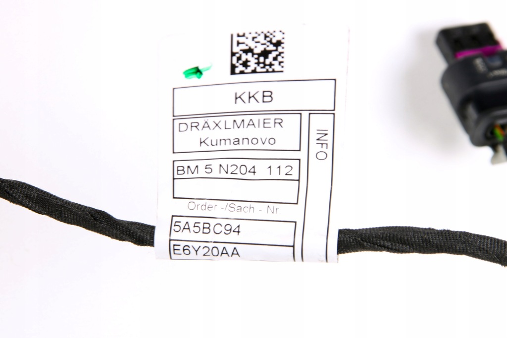 фото №7, Bmw 7 g70 жгут электропроводка бампера перед 5a5bc94