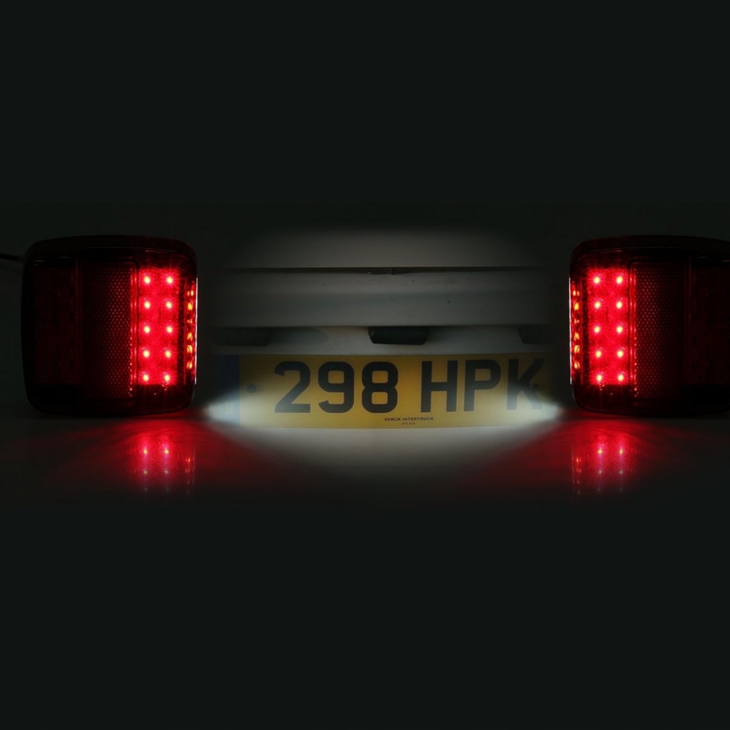 2 x фара задняя 26 led комбинированная фары задние к прицепа автомобиля lawety Доставка