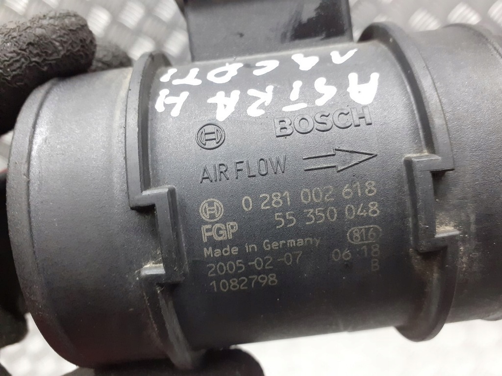 фото №6, Расходомер воздуха opel astra h iii 1.9 cdti