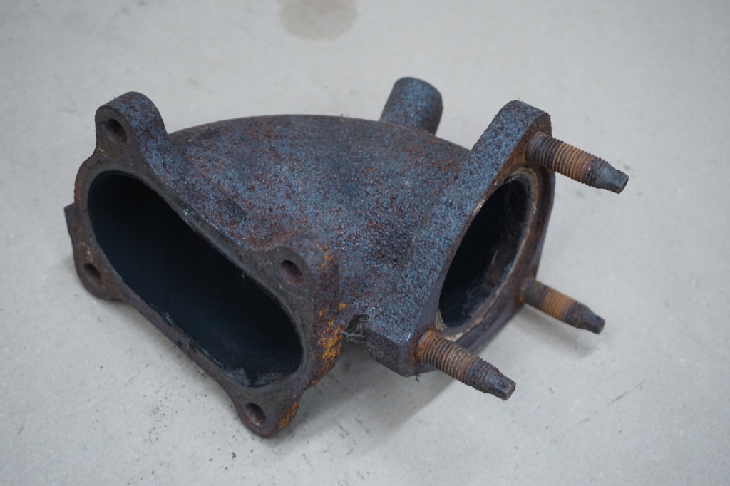 фото №1, Land cruiser 70 lj70 труба выхлопная turbo коллектор выпускной 2,4 td