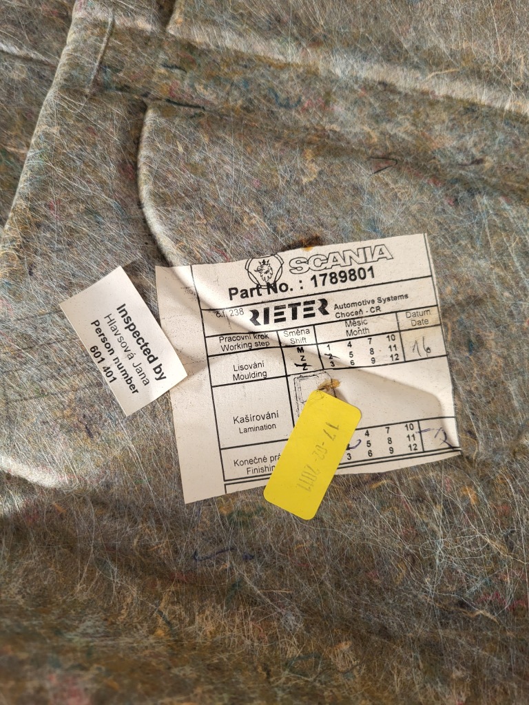 фото №4, Обивка кабины bok scania r 1789801