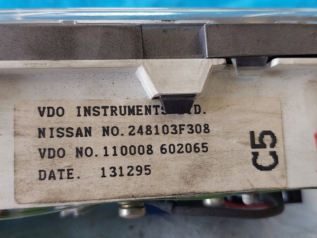 фото №10, Счетчик приборная панель nissan primera p10 2.0 b 248103f308