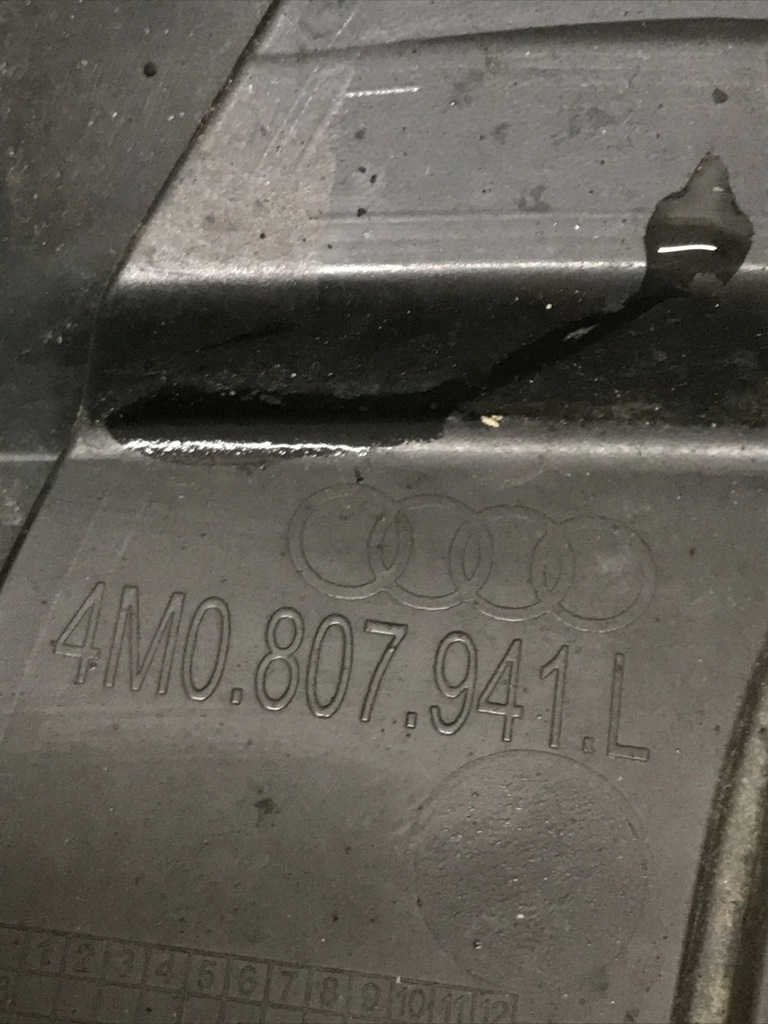 фото №8, Дифузор спойлер задня audi q7 s-line lift 4m0807521k