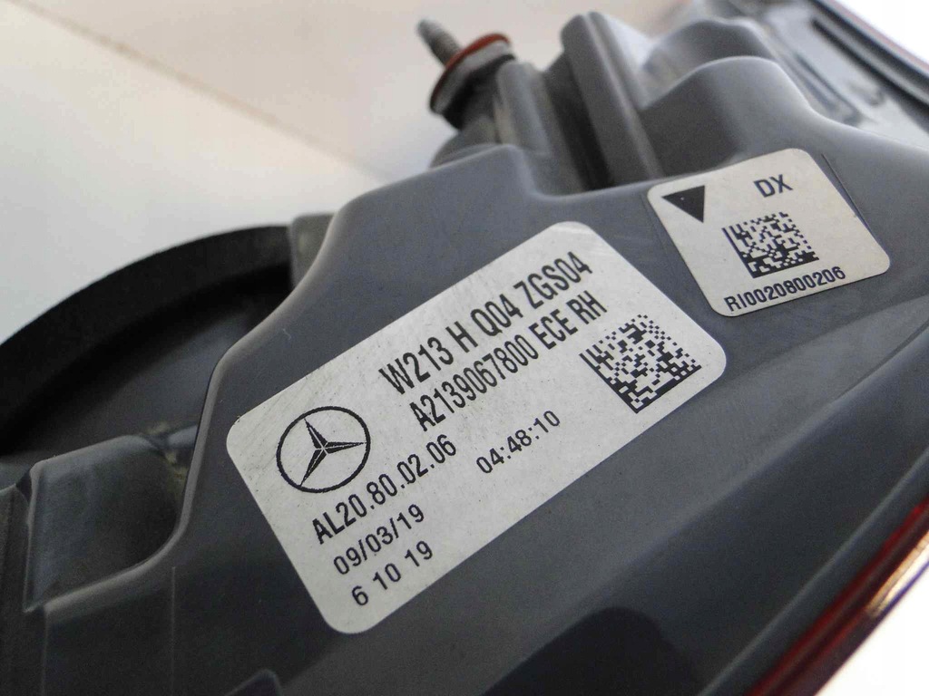 фото №12, Mercedes e w213 213 sedan limu лампа задняя правая