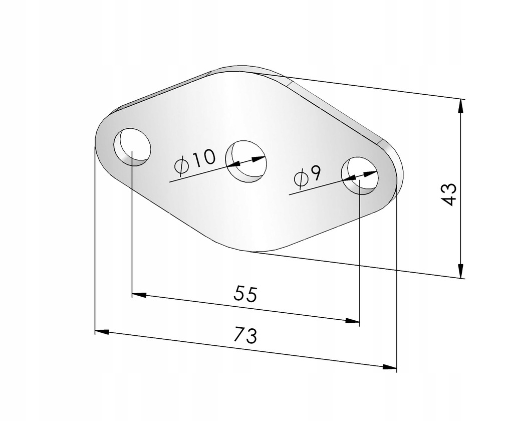 фото №2, Заглушка egr renault espace iv vel satis 3.0 dci