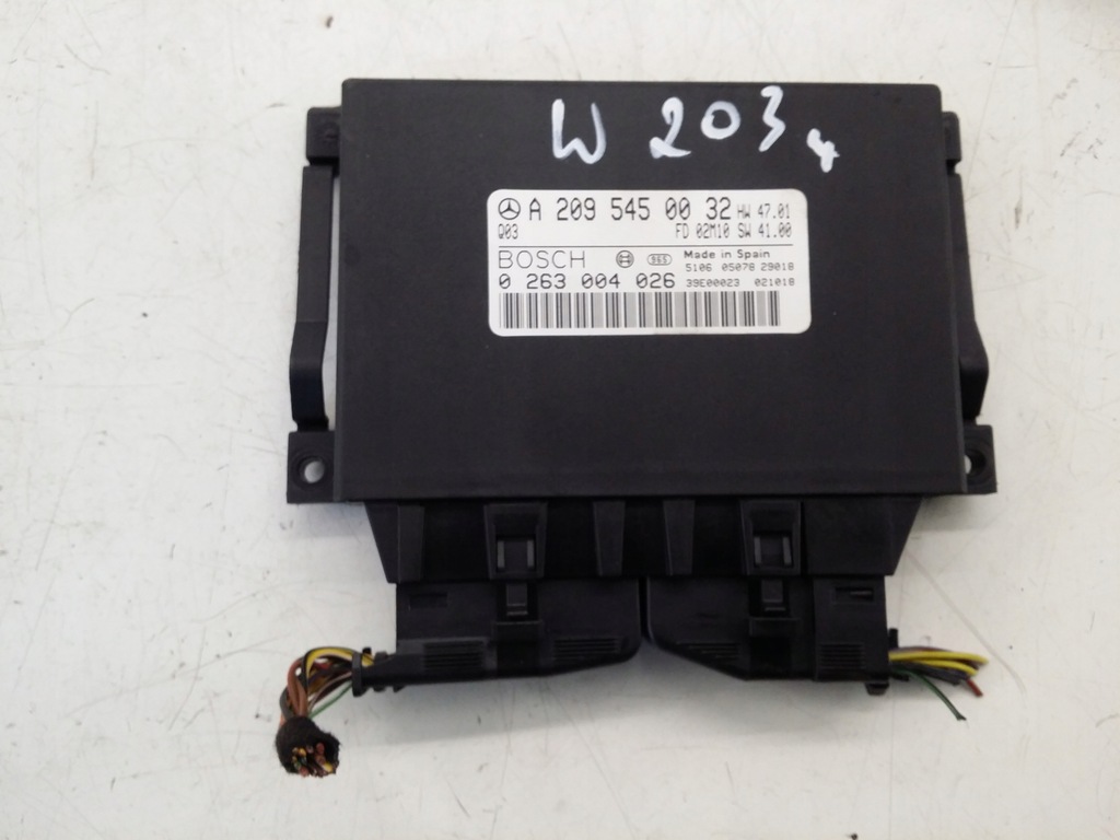 фото №1, Модуль pdc a2095450032 mercedes w203