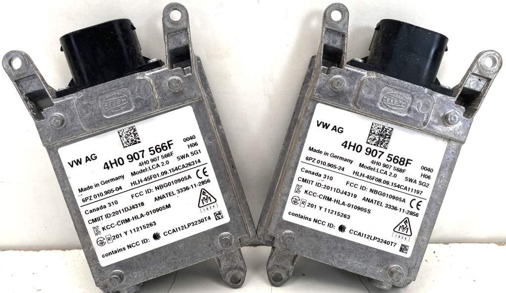 Audi a8 d4 рестайлинг  радар ассистент переключения поперечина движения 4h0907566f 4h0907568f Цена