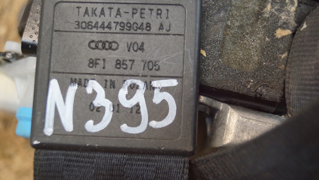 фото №6, Pas безопасности правый левый перед audi a5 8t cabrio 8f1857705