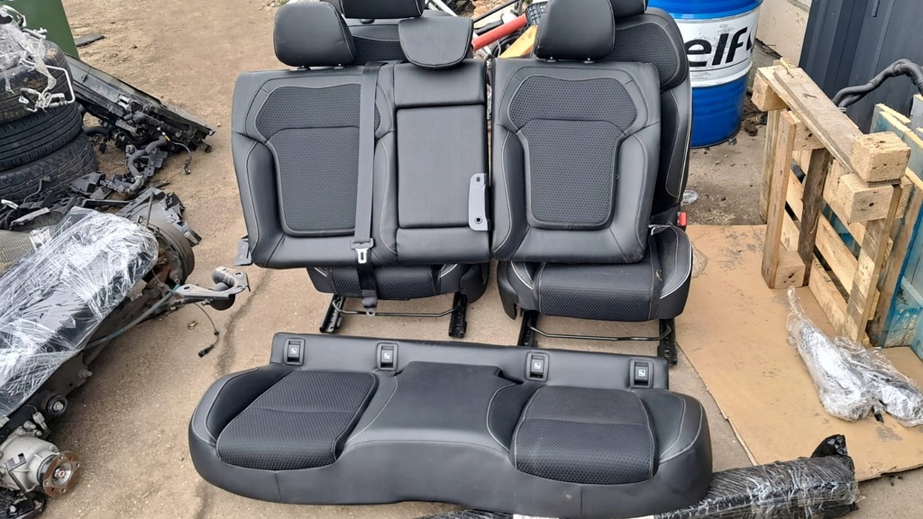 фото №6, Renault megane iv hb сидіння напівшкіра оббивка kpl