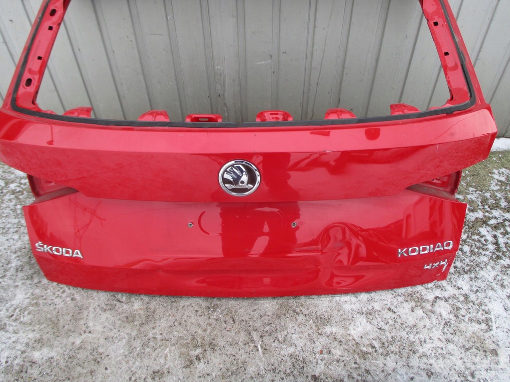 фото №6, Skoda kodiaq кришка багажника багажника