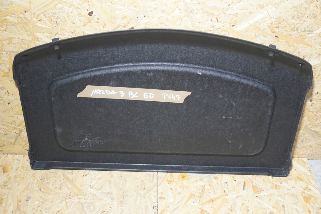 фото №7, Полиця багажника mazda 3 bl 5d