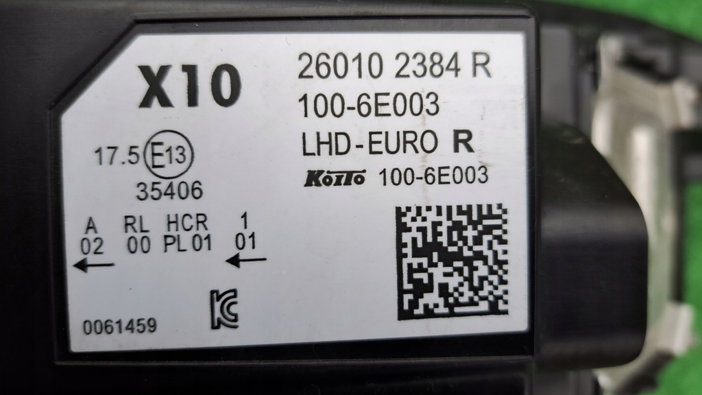 фото №6, Renault zoe lift full led лампа передняя kpl