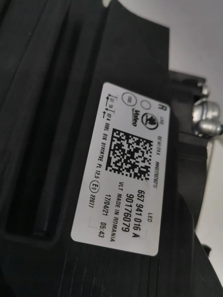 фото №10, Skoda scala лампа full led ліва права справні