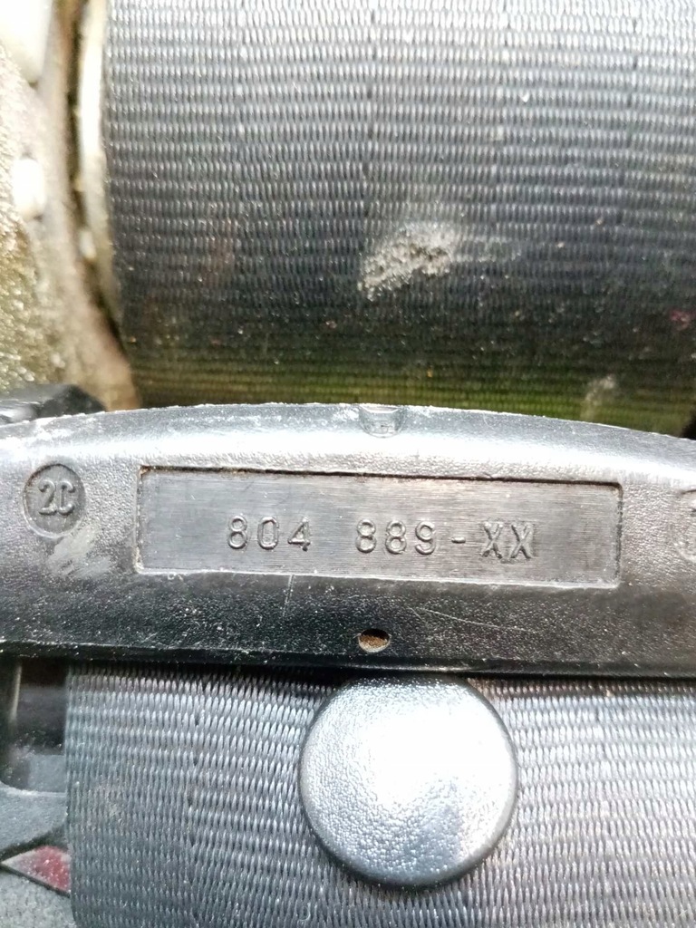 фото №7, Pas безопасности левый задняя peugeot 307 2.0 hdi