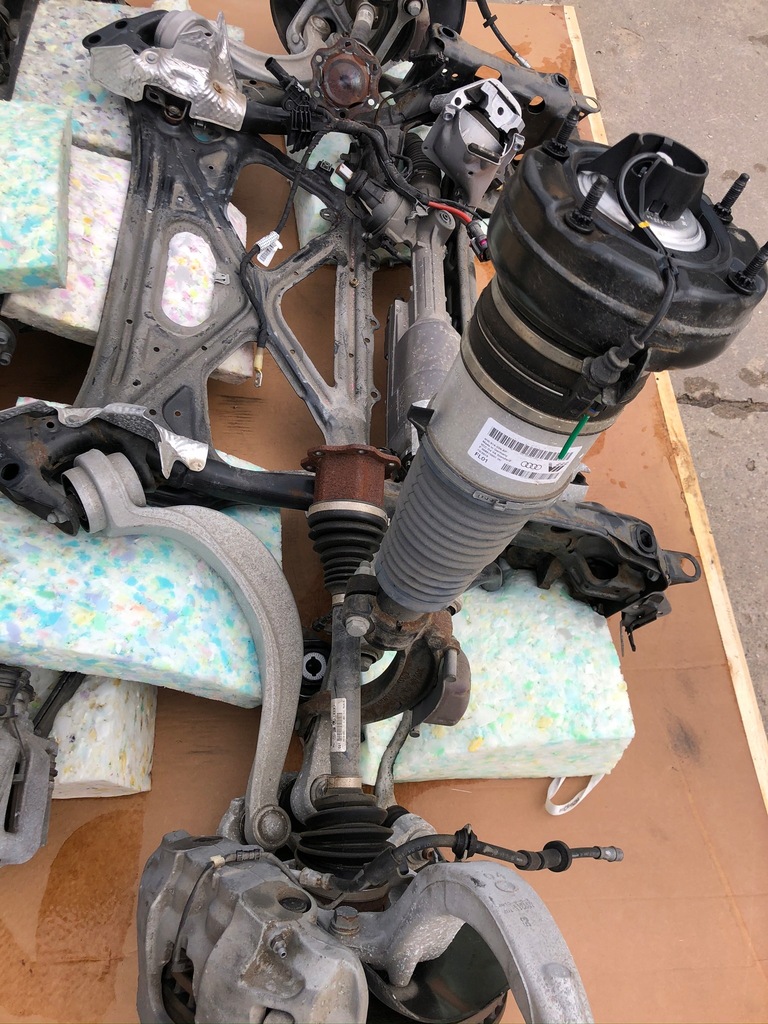 фото №7, Audi a8 d4 lift 3,0 tfsi подвеска передние 56km