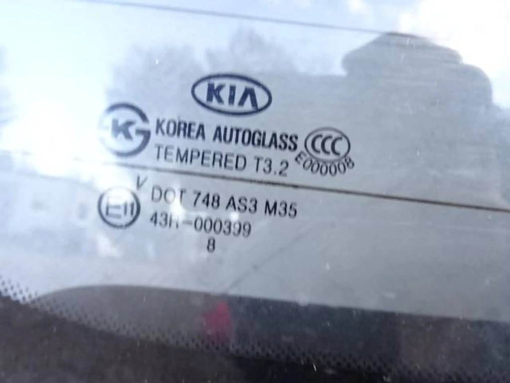 фото №6, Крышка багажника задняя kpl. kia soul i 1e