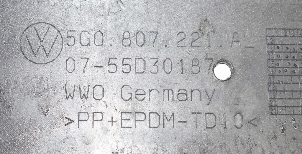 фото №6, Vw golf r line 5g0 бампер перед super состояние org