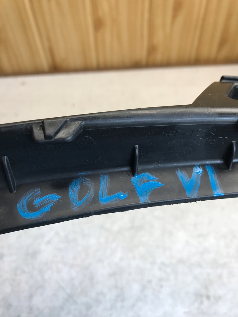 фото №6, Направляющая бампера левый перед golf vi 5k0807723b